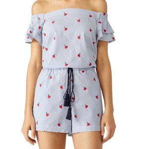 Draper James Cherry Orchard Ruffle Romper